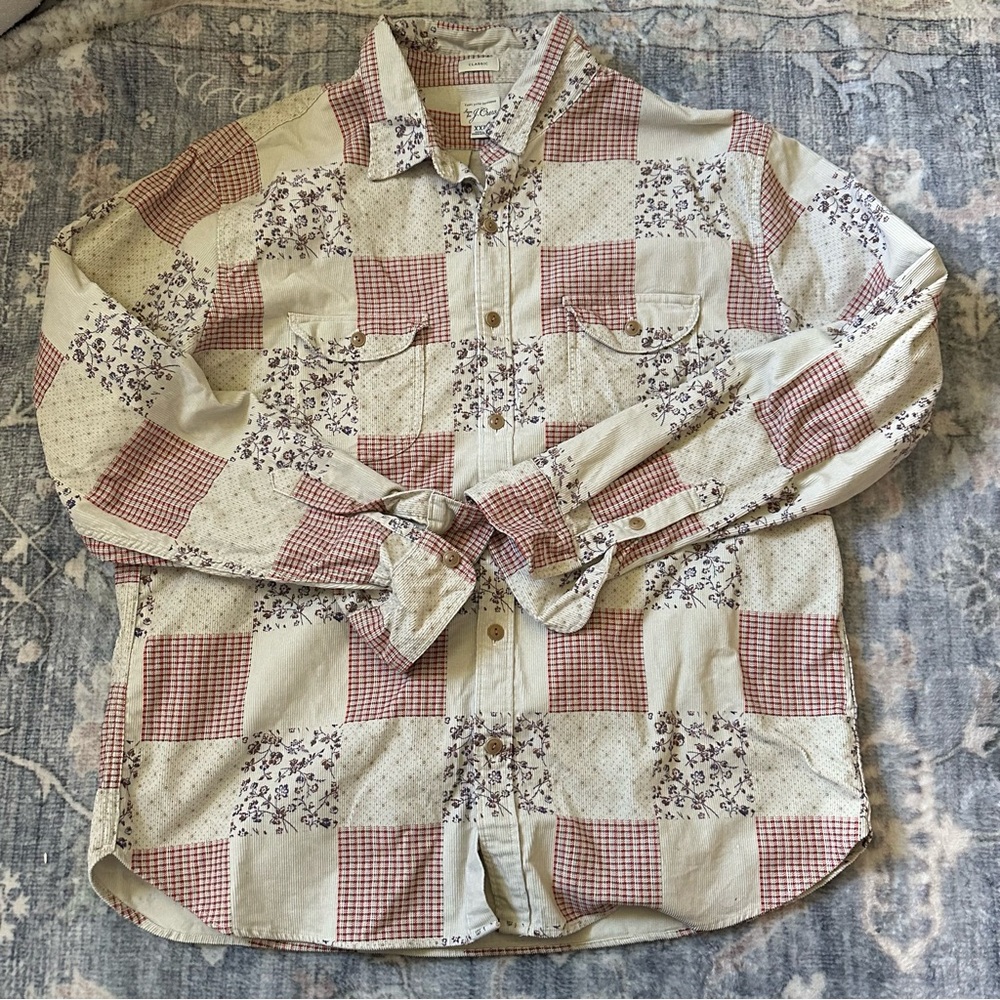 J. Crew Men’s Corduroy Button Up